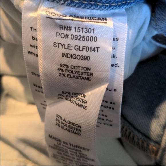 🍀🔥Good American - Light Wash Good Legs Flare - 10/30 - Picture 6 of 6
